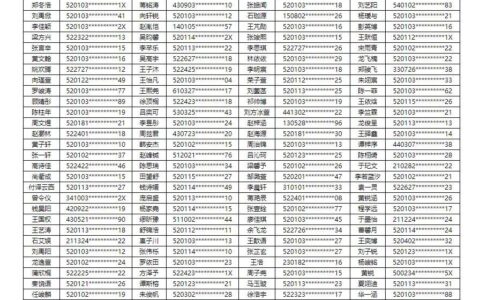 2020年贵阳民办学校摇号结果（13所小学+16所初中）