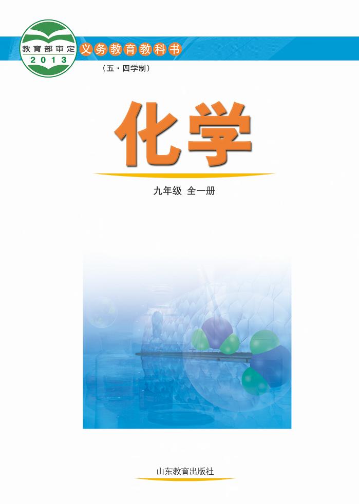 义务教育教科书（五•四学制）·化学九年级全一册（鲁教版）PDF高清文档下载