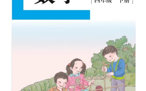 盲校义务教育实验教科书数学四年级下册（小学供低视力生使用）PDF高清文档下载