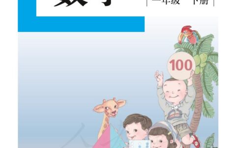 盲校义务教育实验教科书数学一年级下册（供低视力生使用）PDF高清文档下载