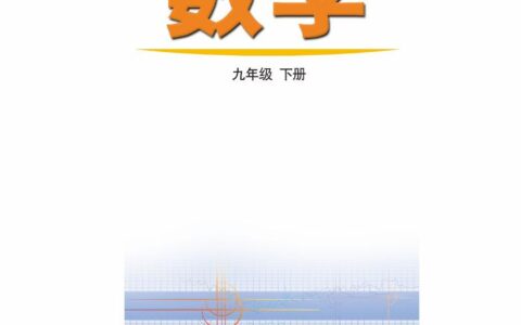 义务教育教科书（五•四学制）·数学九年级下册（鲁教版）PDF高清文档下载